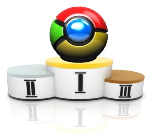 Google Chrome - most popular browser in the world